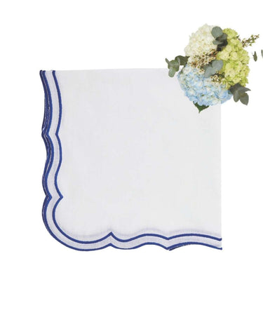 I'm a Fan Blue and White Napkins - Set of 4