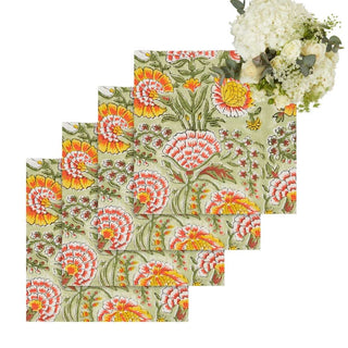 Janina's Floral Table Napkin - Set of 4