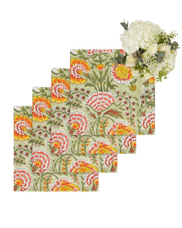 Janina's Floral Table Napkin - Set of 4