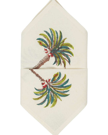 Palm Tree Table Napkin - I Dream of Genie - Set of 4