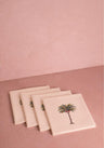 Palm Tree Table Napkin - I Dream of Genie - Set of 4