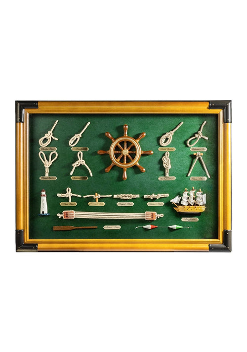 Nautical Knots Board Wall Hanging