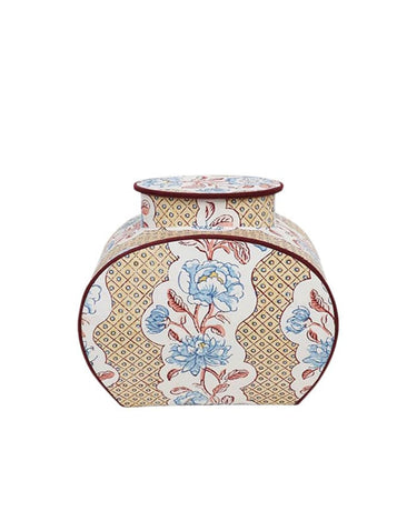 New Vintage: Recycled Block Print Jar - Casa by Josephine Jenno