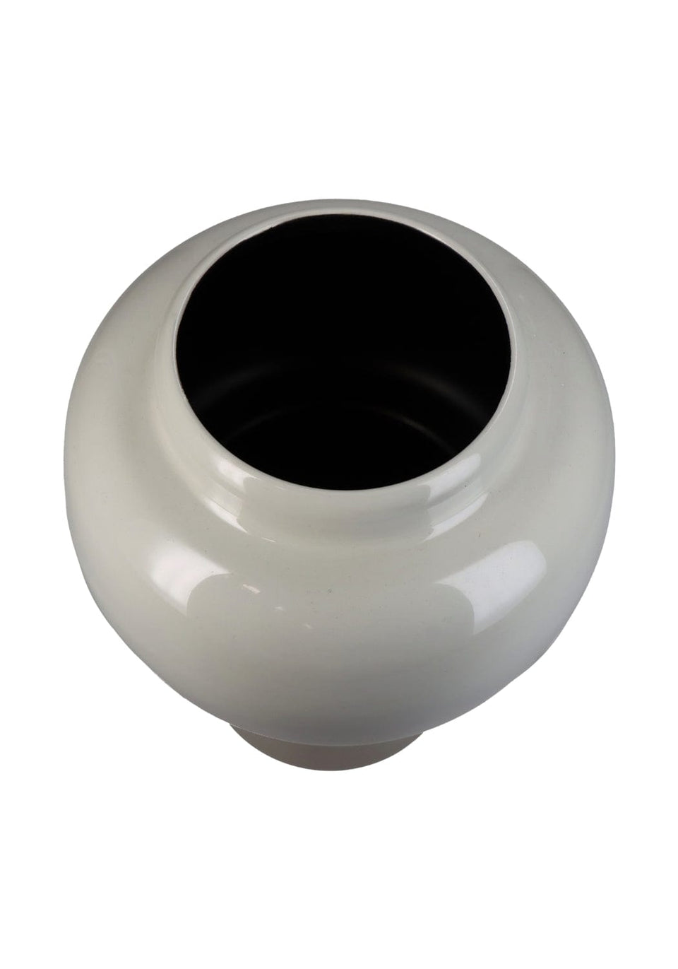 Olivia Black Modernist Vase - Casa by Josephine Jenno