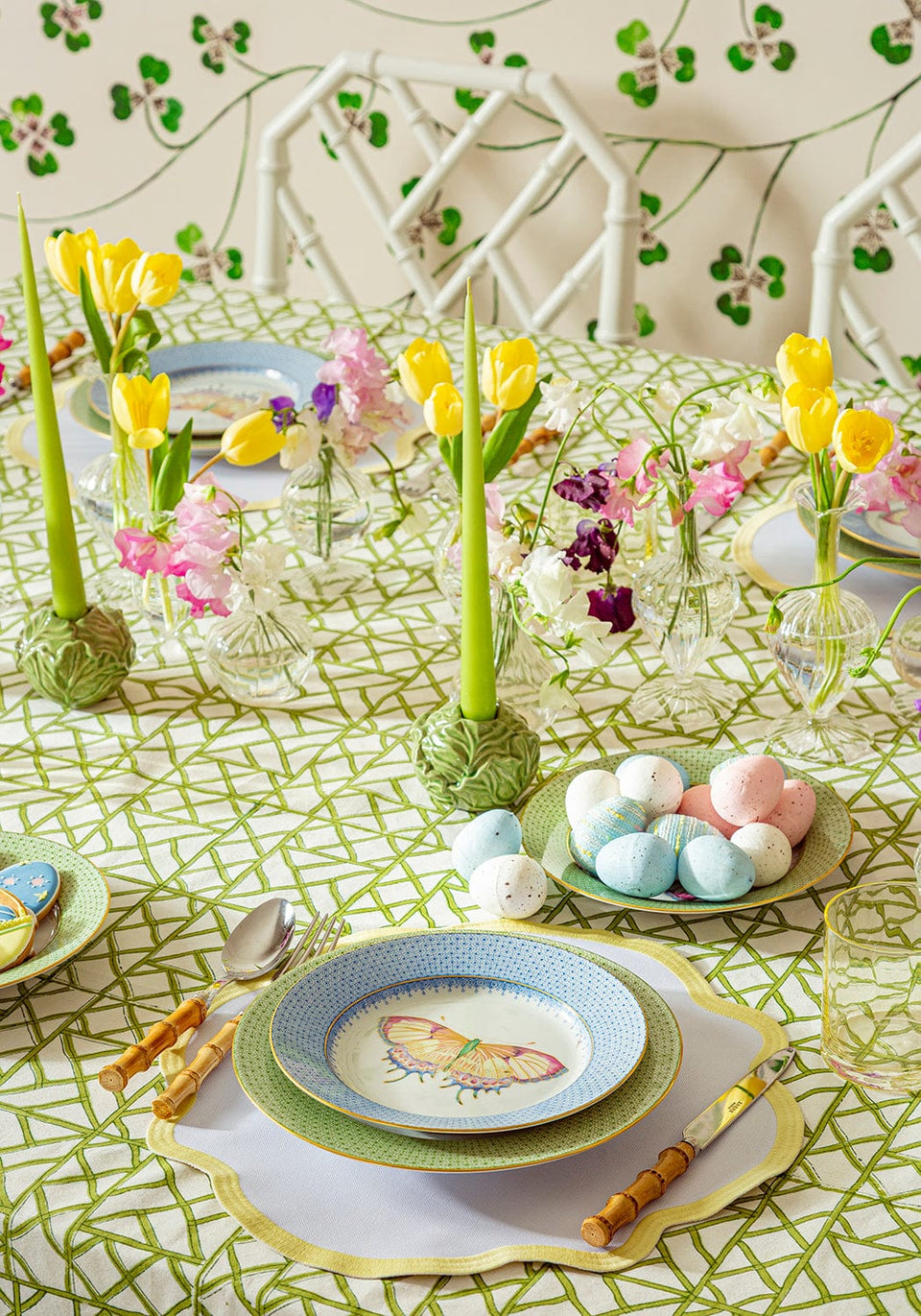 Olivia's Apple Bite Medium Taper Candles - Casa by Josephine Jenno