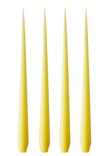 Olivia's Lemon Drop Large Taper Candles - Casa by Josephine Jenno
