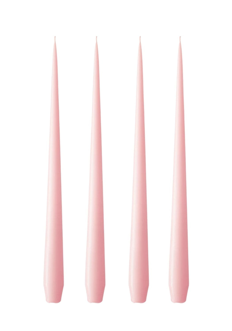 Olivia's Rose Quartz Medium Taper Candles - Casa by Josephine Jenno