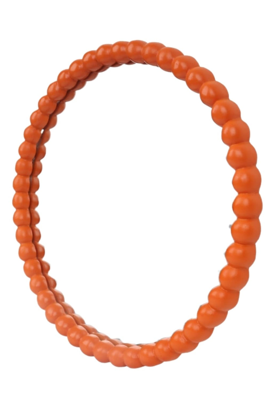 Orange Ball Wall Mirror – Sculptural Framing, Pure Joy - Casa by Josephine Jenno