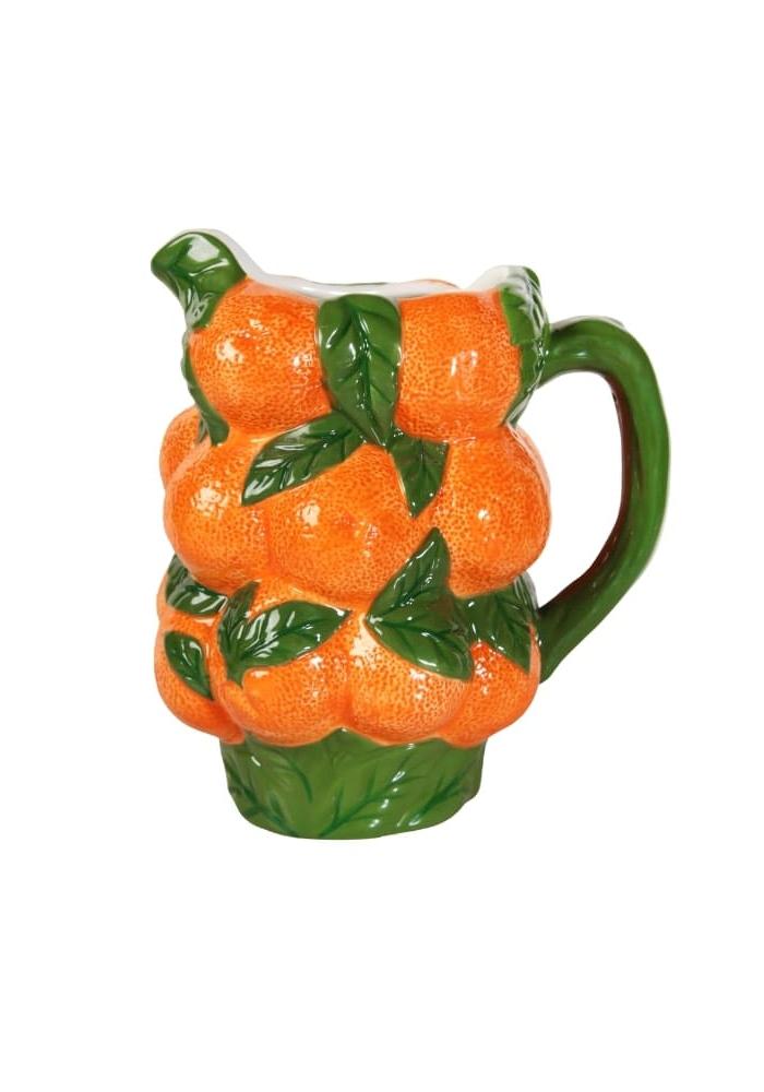 Orange Jug in With a Twist of Wit - Casa by Josephine Jenno