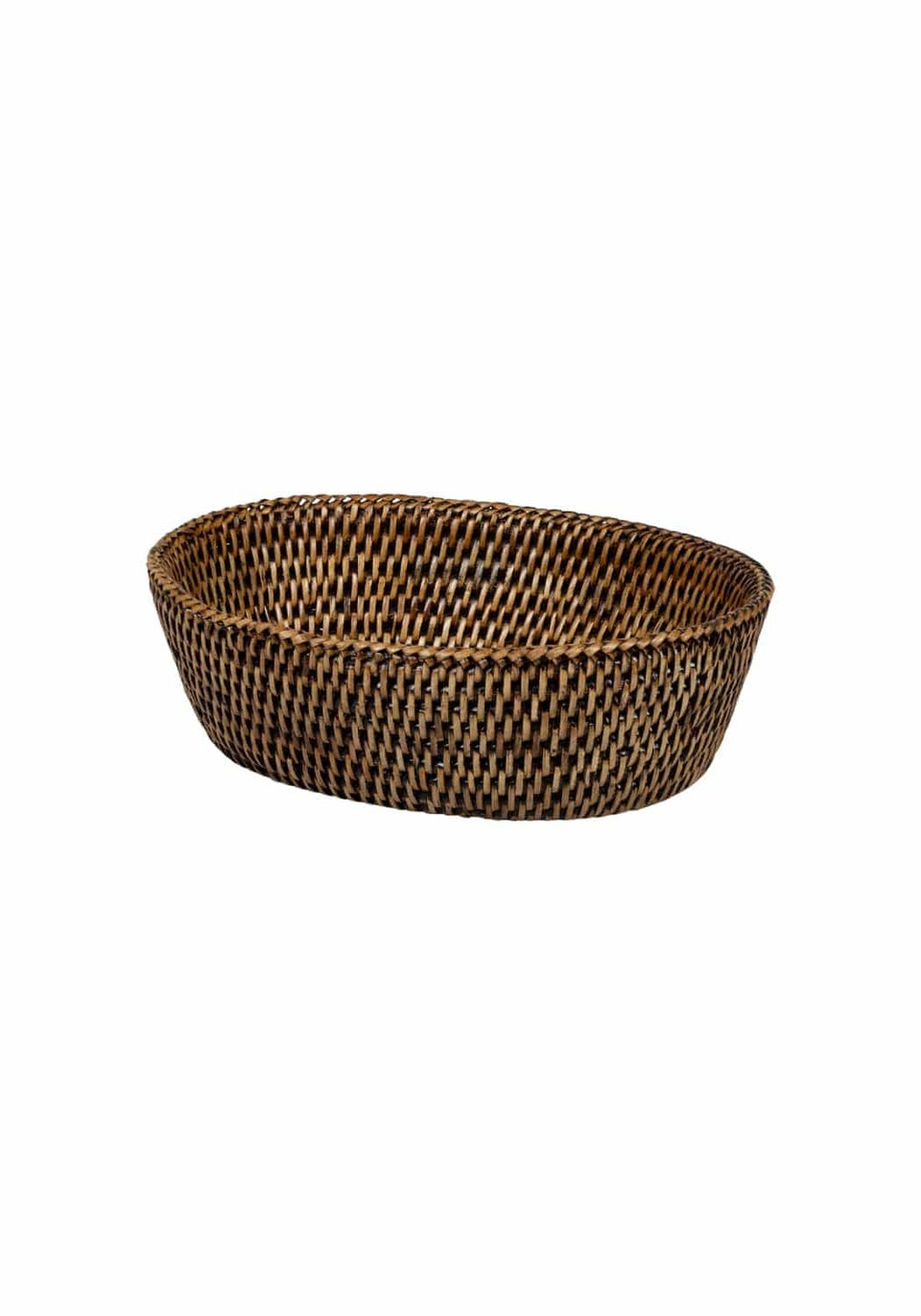 Oval Rattan Bowl - Set of 3