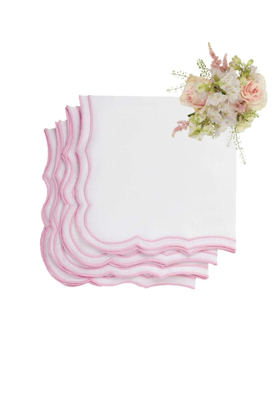Paint the World Pink Napkins - Set of 4 - Casa by Josephine Jenno