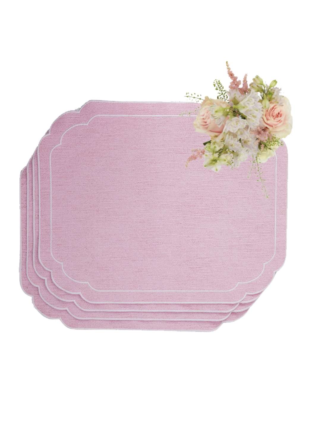 Paint the World Pink Placemats - Set of 4 - Casa by Josephine Jenno