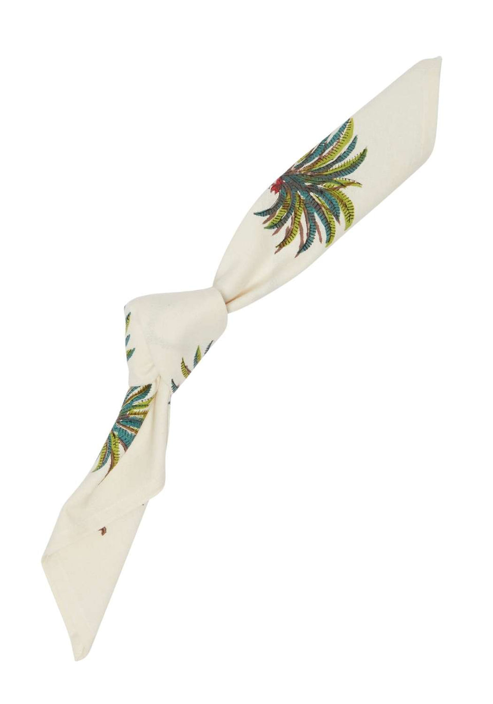 Palm Tree Table Napkin - I Dream of Genie - Set of 4 - Casa by Josephine Jenno