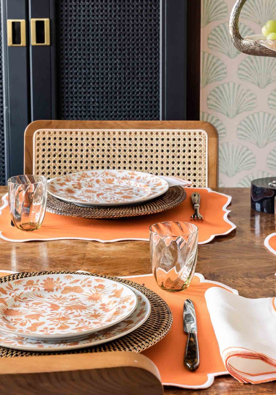 Papaya Alaiya Napkins - Set of 4 - Casa by Josephine Jenno