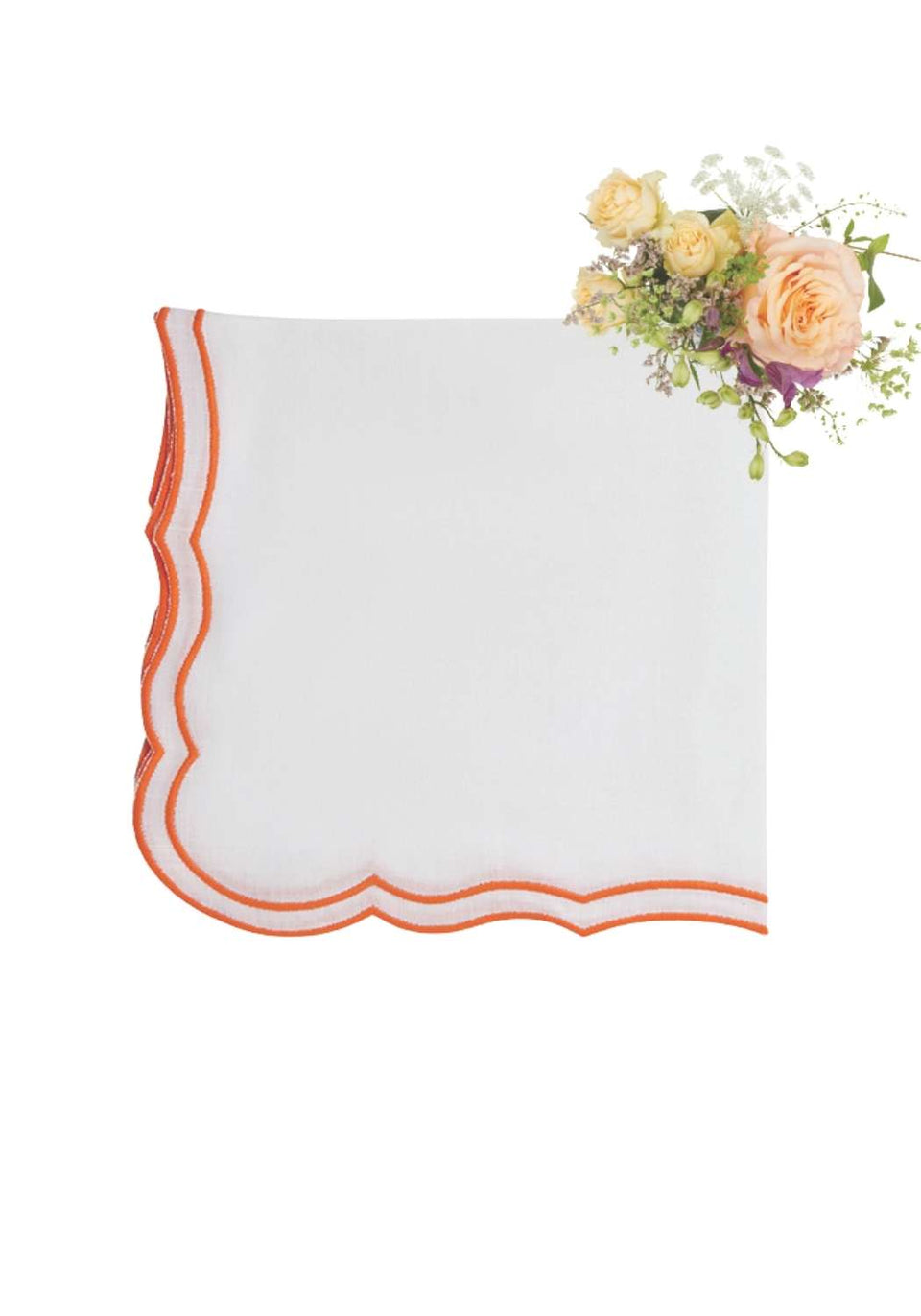Papaya Alaiya Napkins - Set of 4 - Casa by Josephine Jenno