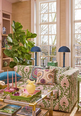 Penny Ribbed Lamp - Indigo - Casa by Josephine Jenno