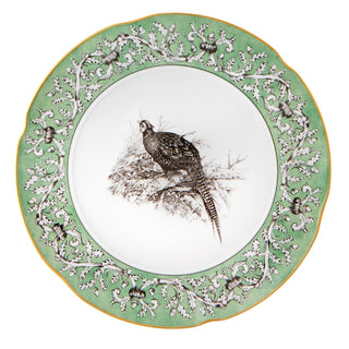 Pheasant Poetry Dinner Plate - Set of 4 - Casa by Josephine Jenno