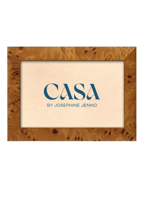 Bird's Eye Maple Style Marquetry Frame 10x8