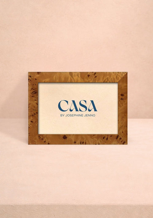 Bird's Eye Maple Style Marquetry Frame 7x5