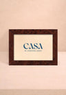 Brown Wooden Photo Frame 7x5"