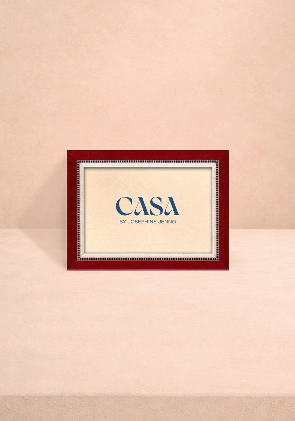 Cherry Red MIKY Photo Frame 6x4"