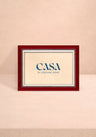 Cherry Red MIKY Photo Frame 7x5"