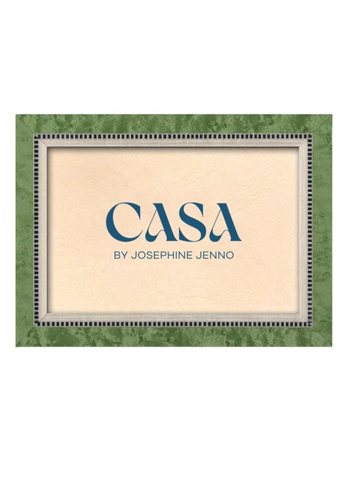 Emperor's Jade Marquetry Frame 10x8