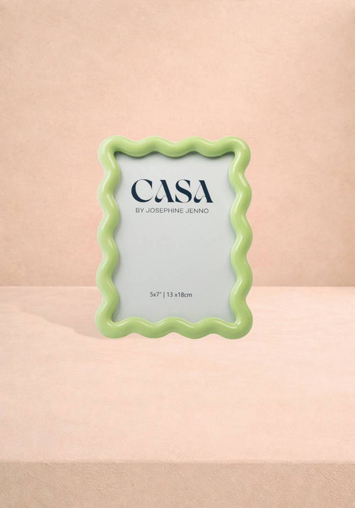 Ivy Mint Ripple Frame 7x5