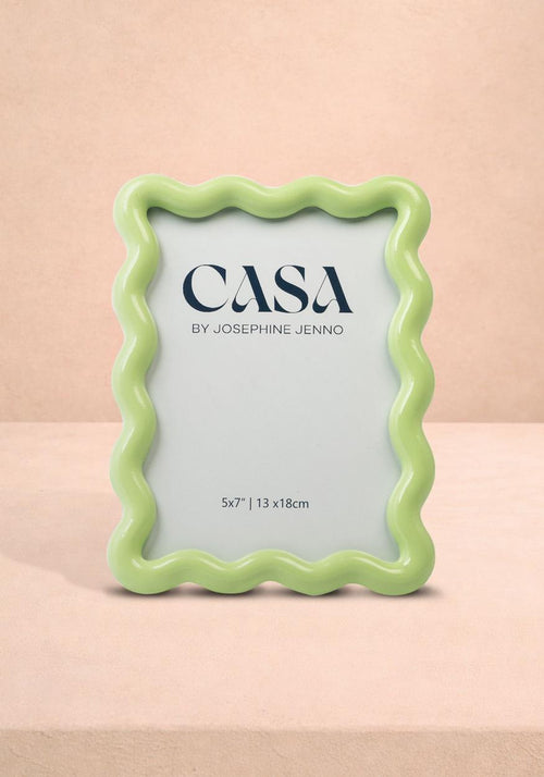 Ivy Mint Ripple Frame 7x5