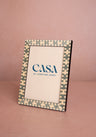 Light Blue Mosaic Marquetry Photo Frame 7x5"