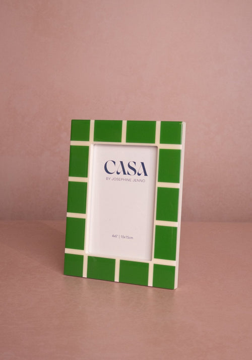 Mia Emerald Mosaic Frame 6x4