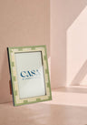 Valduga Marquetry Green Frame  8 x 10" Wall and Desk