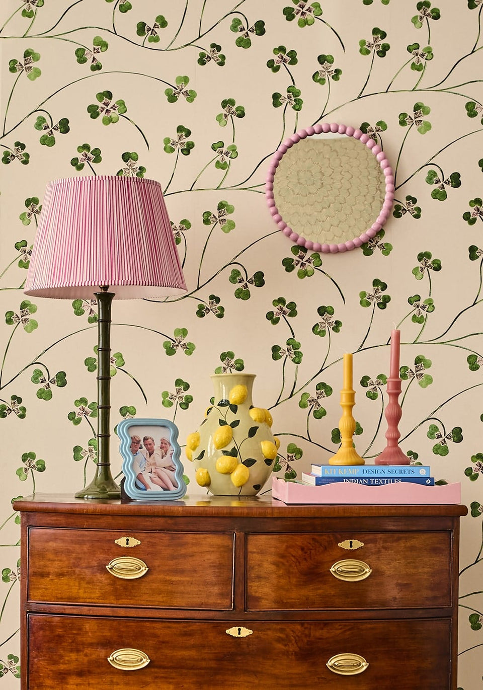 Pink Ball Wall Mirror – Playful Framing, Serious Impact - Casa by Josephine Jenno