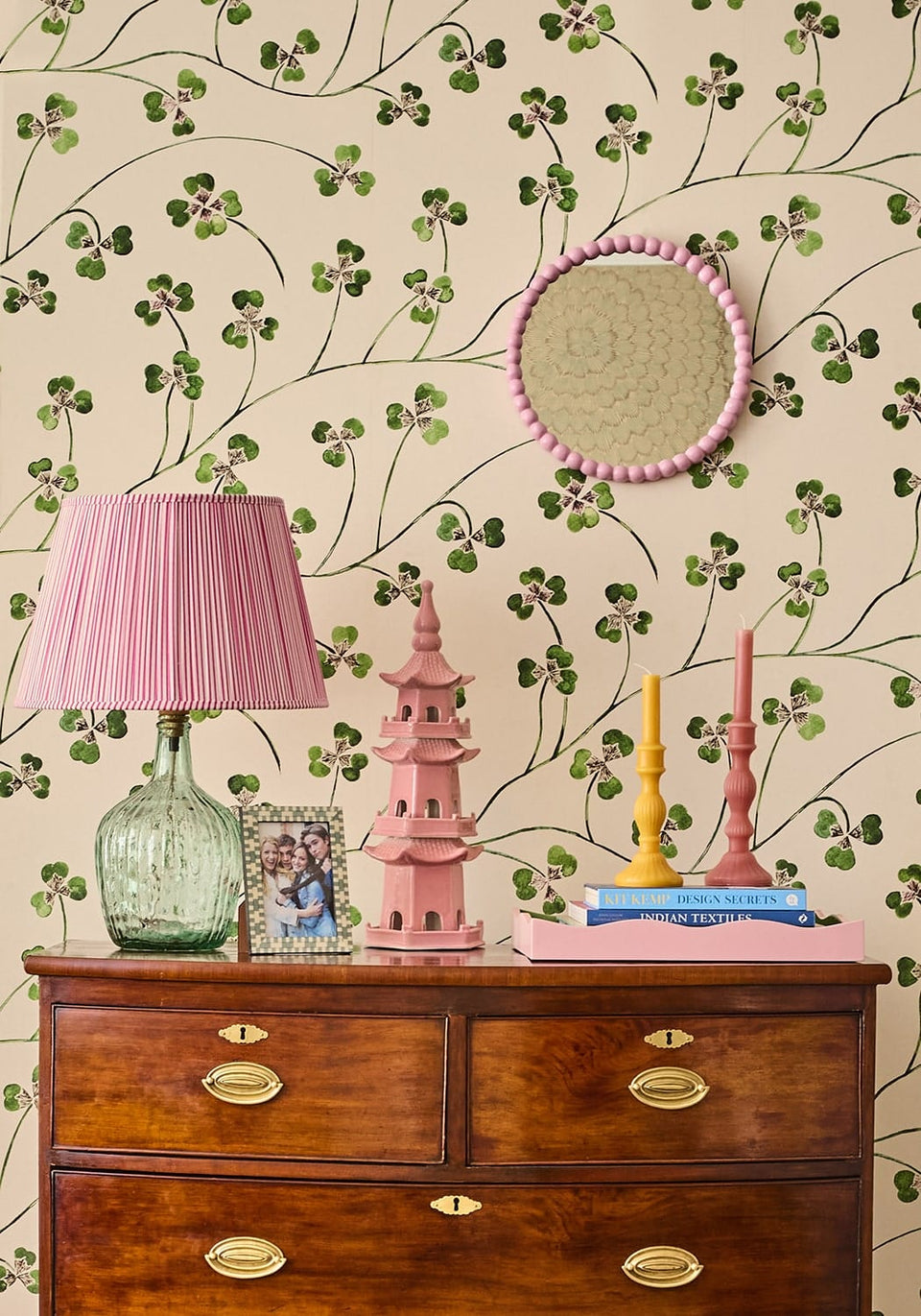 Pink Ball Wall Mirror – Playful Framing, Serious Impact - Casa by Josephine Jenno