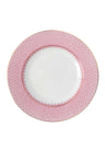 Pink Lace Dinner Plates  - Set of 4