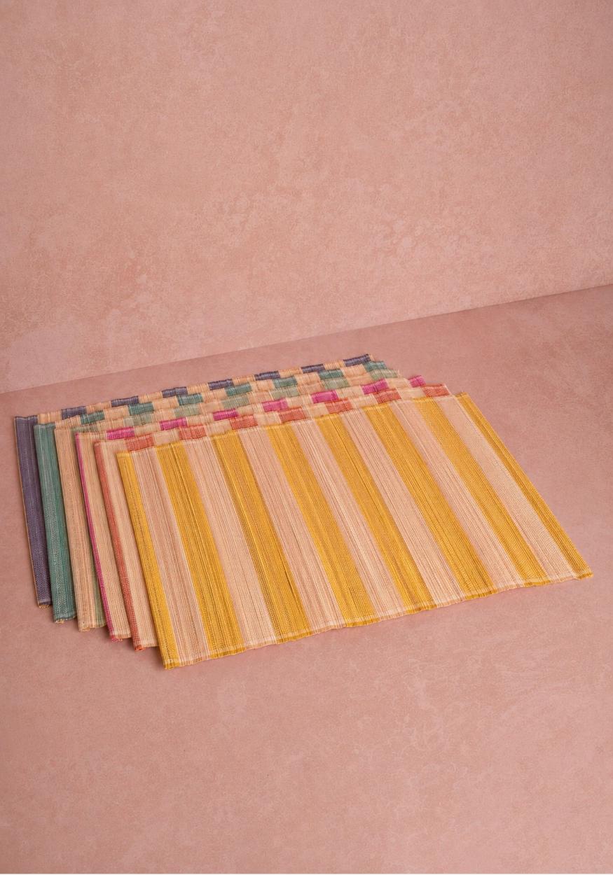 Amalfi Coast Placemats - Set of 6 Vibrant Dining, Italian Daydreams