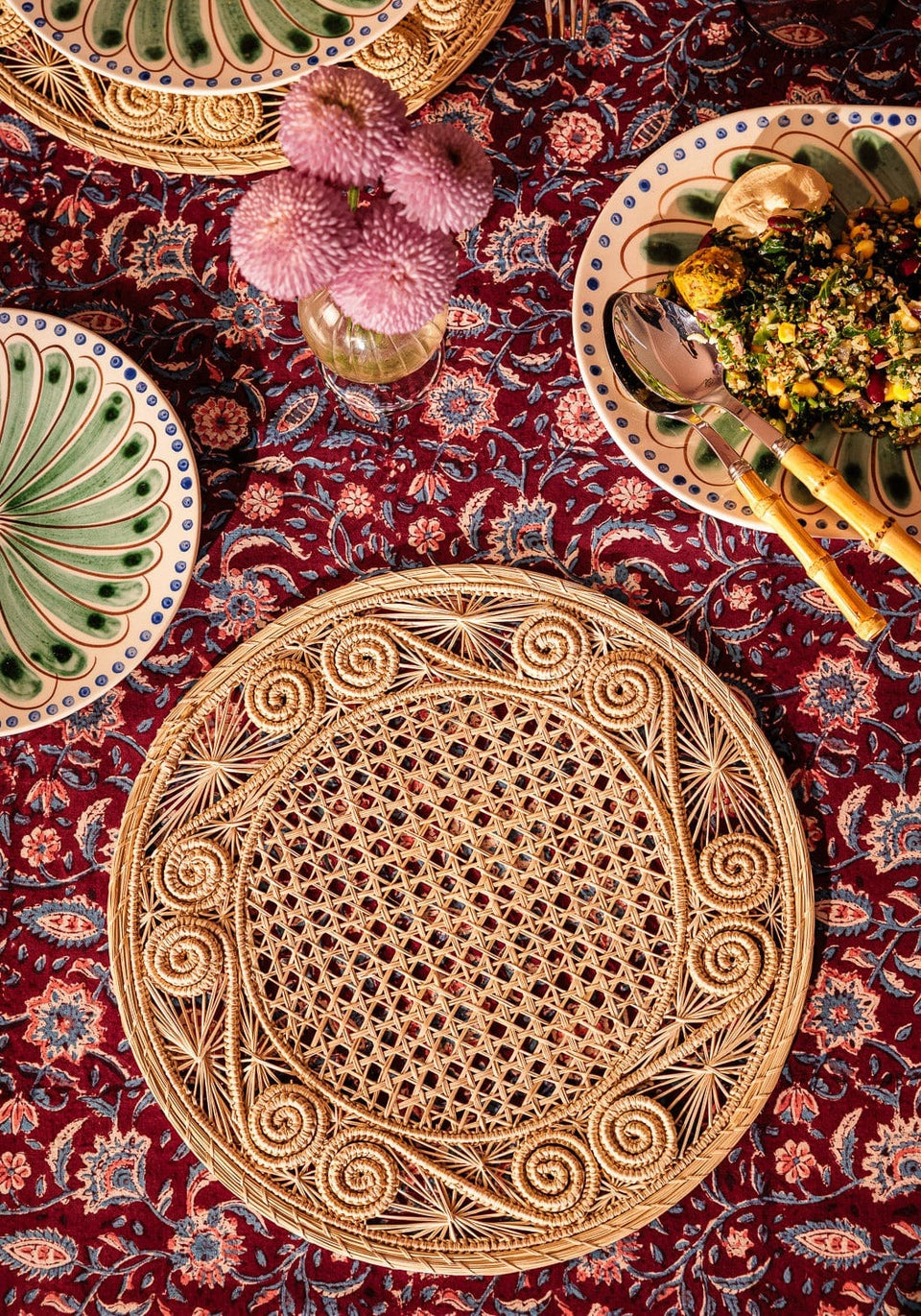 Placemats Atlántico  Iraca Placemat Natural - Set of 4