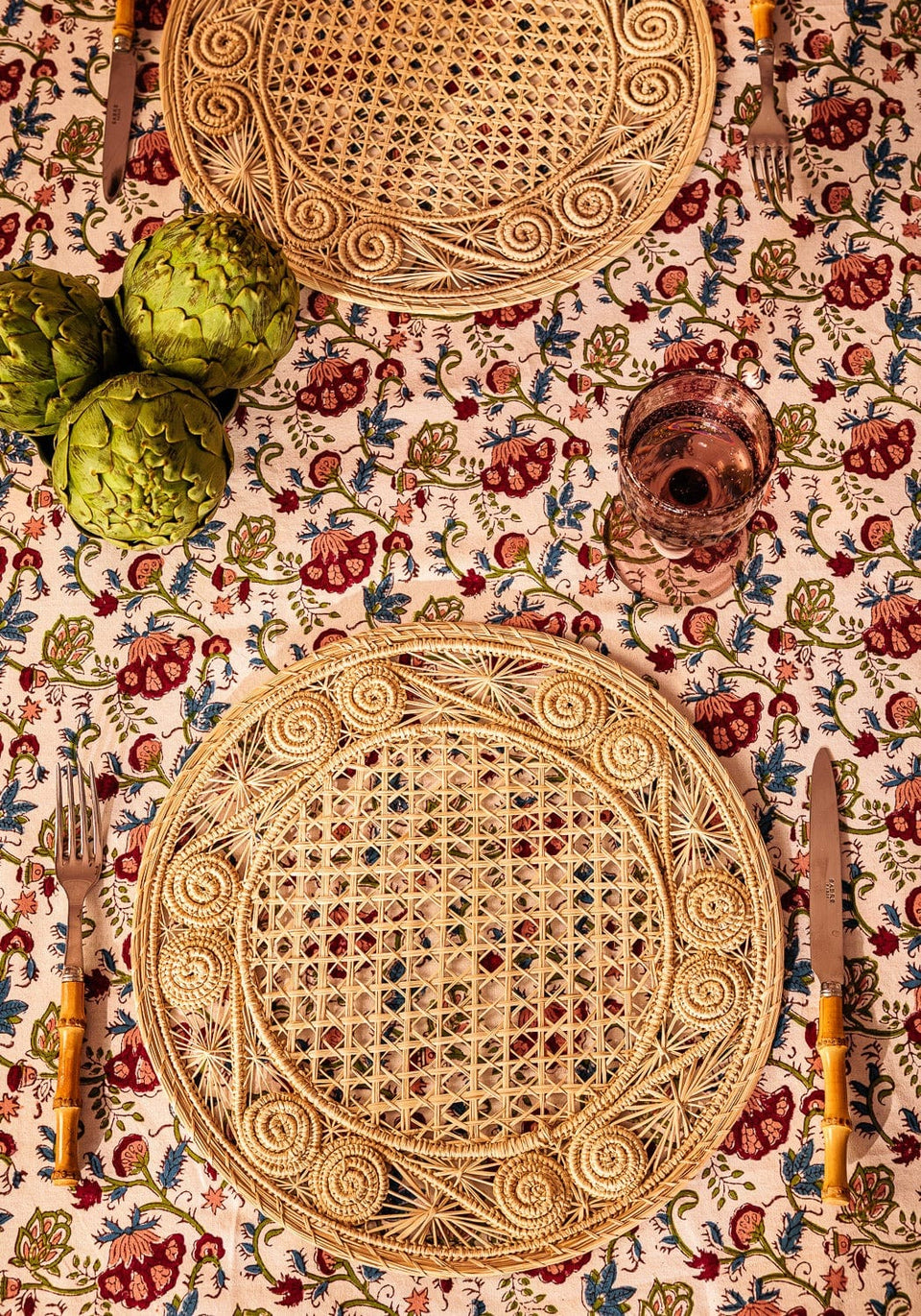 Placemats Atlántico  Iraca Placemat Natural - Set of 4