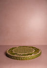 Atlántico Iraca Woven Placemat, Olive Green
