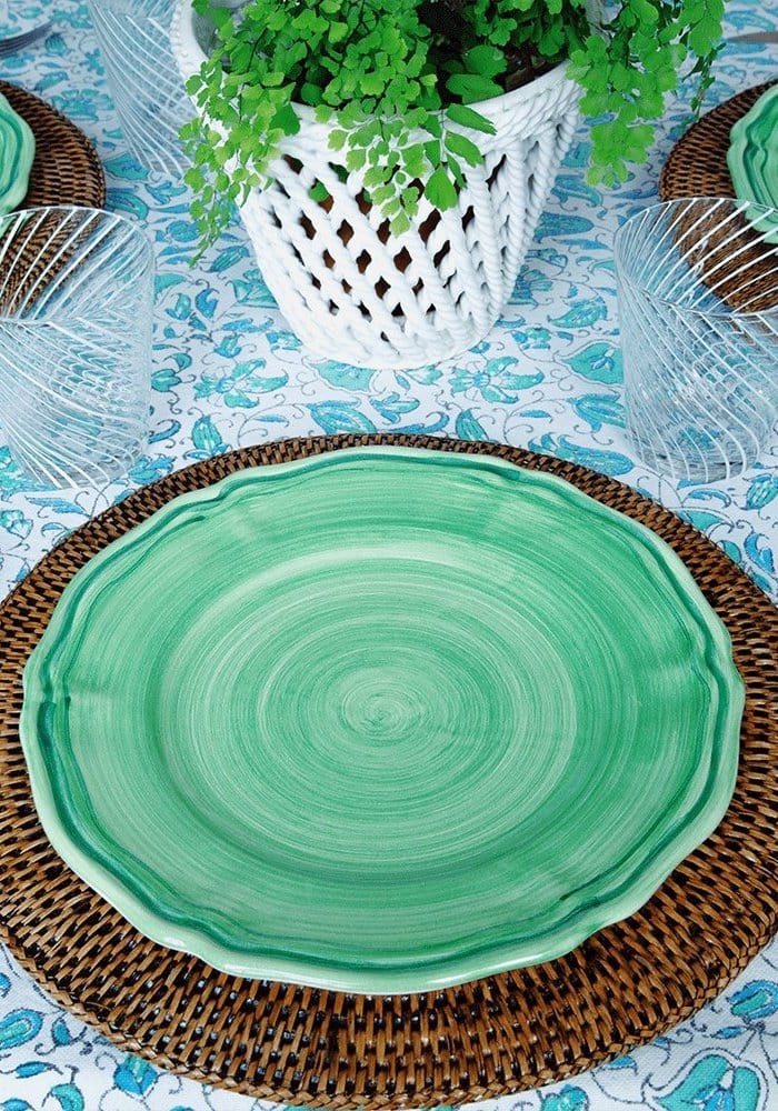 Classic Rattan Placemat Charger x 4