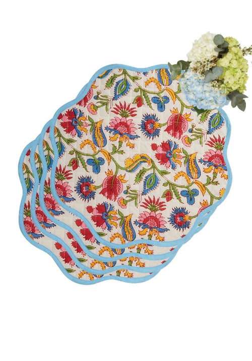 Exotic Flowers Placemats - Set of 4