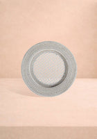 Harbour Island Round Rattan Charger Placemat White - Set of 4