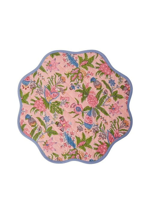 Lilly Rose Scalloped Placemats x 4