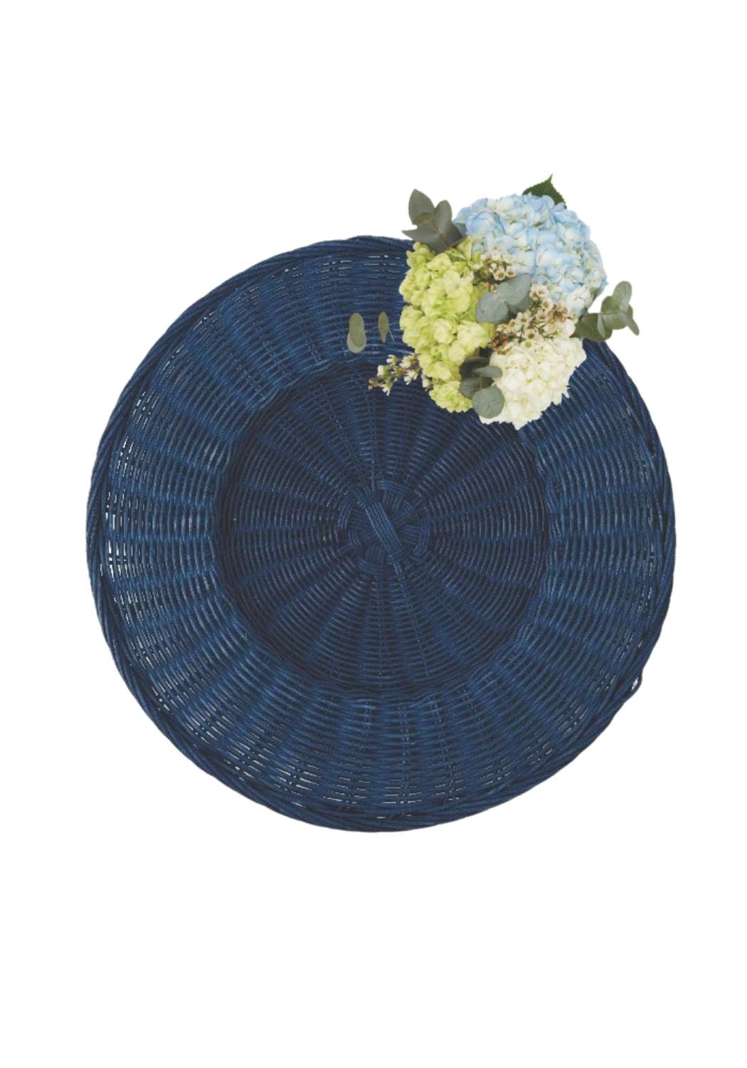 Oversized Blue Placemats - Set of 4