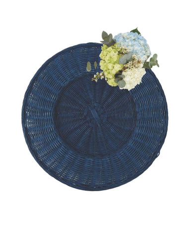 Oversized Blue Placemats - Set of 4