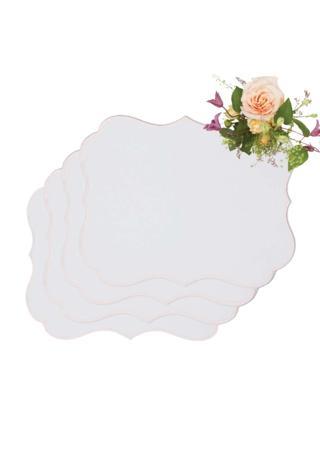 Rosa Pink Placemats - Set of 4