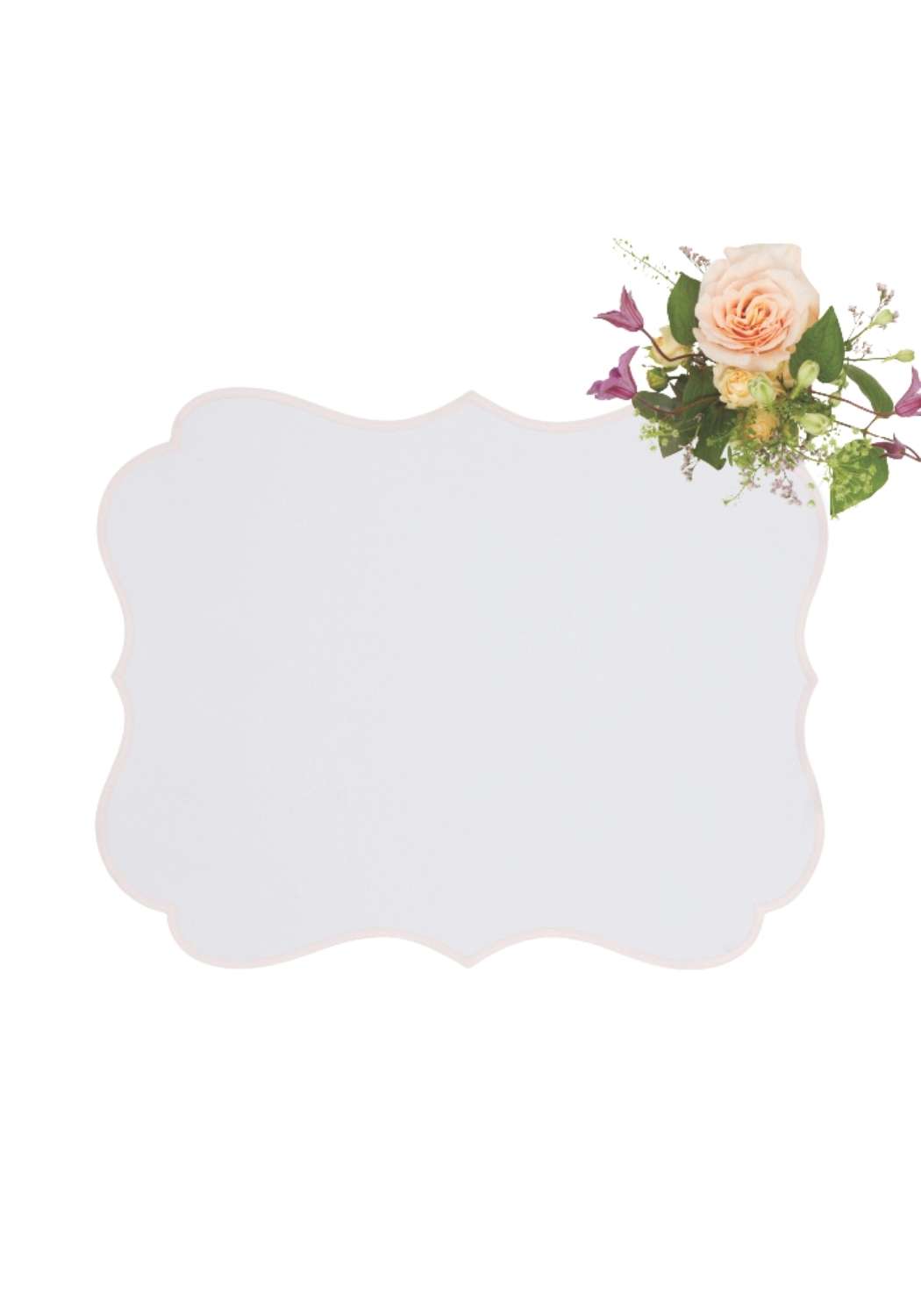 Rosa Pink Placemats - Set of 4