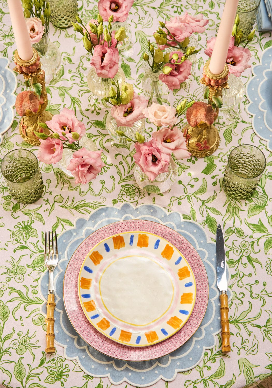 Set of 4 Placemats- Light Blue