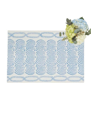 Placemats Shell Spirals Cotton Placemats - Set of 6