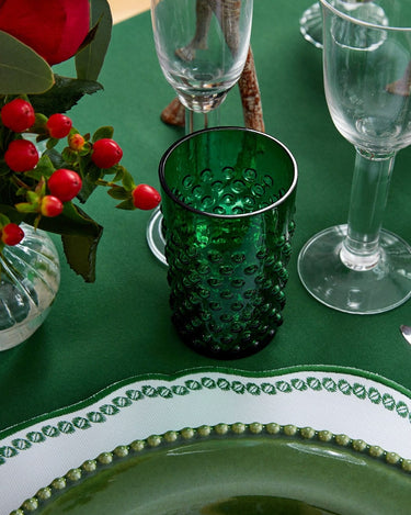 Smart Green Trim Placemats - Set of 4